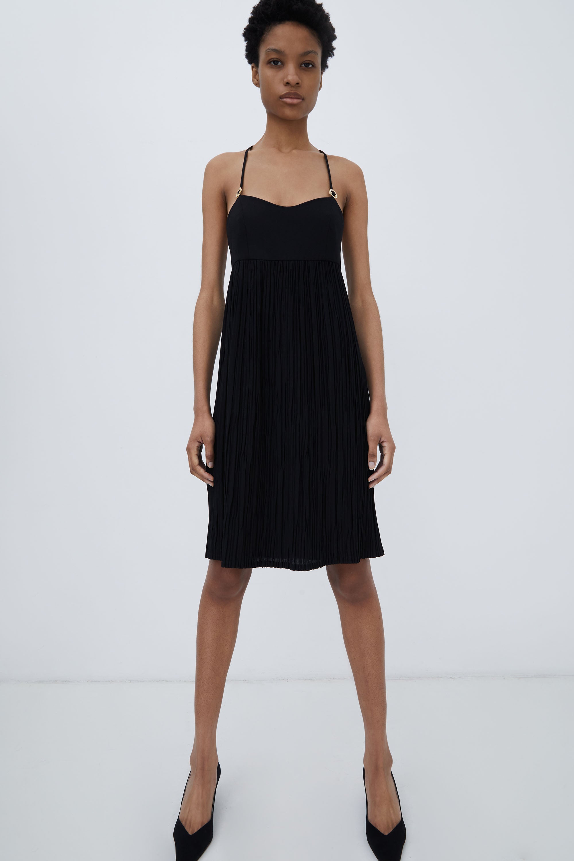 PLEATED LBD