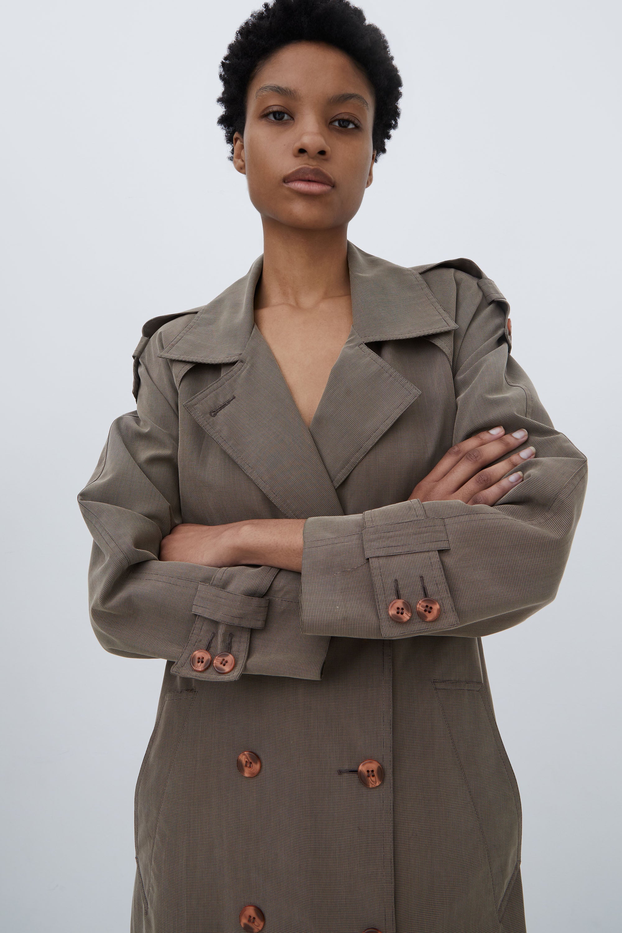 MODAL TRENCH COAT