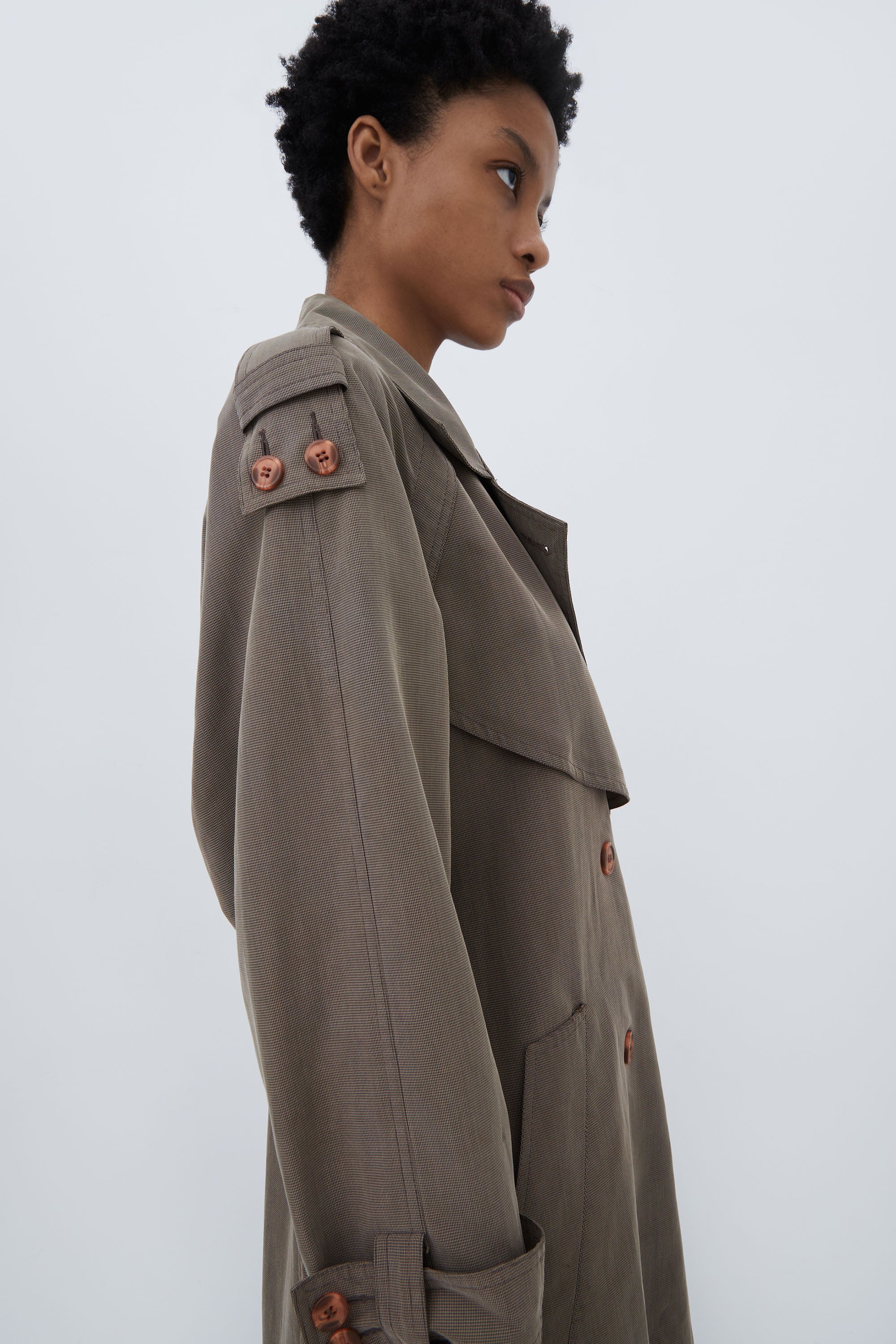 MODAL TRENCH COAT