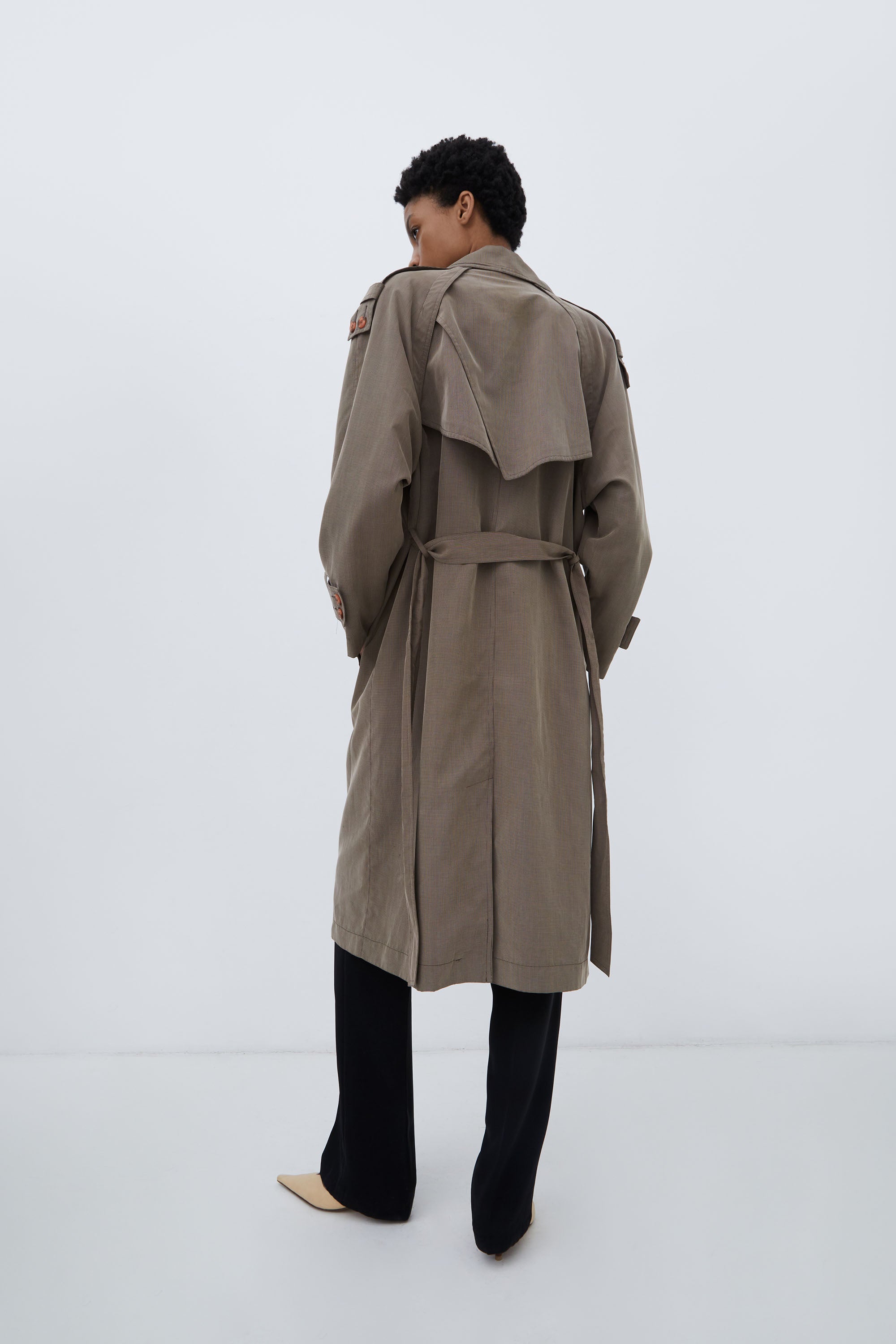 MODAL TRENCH COAT