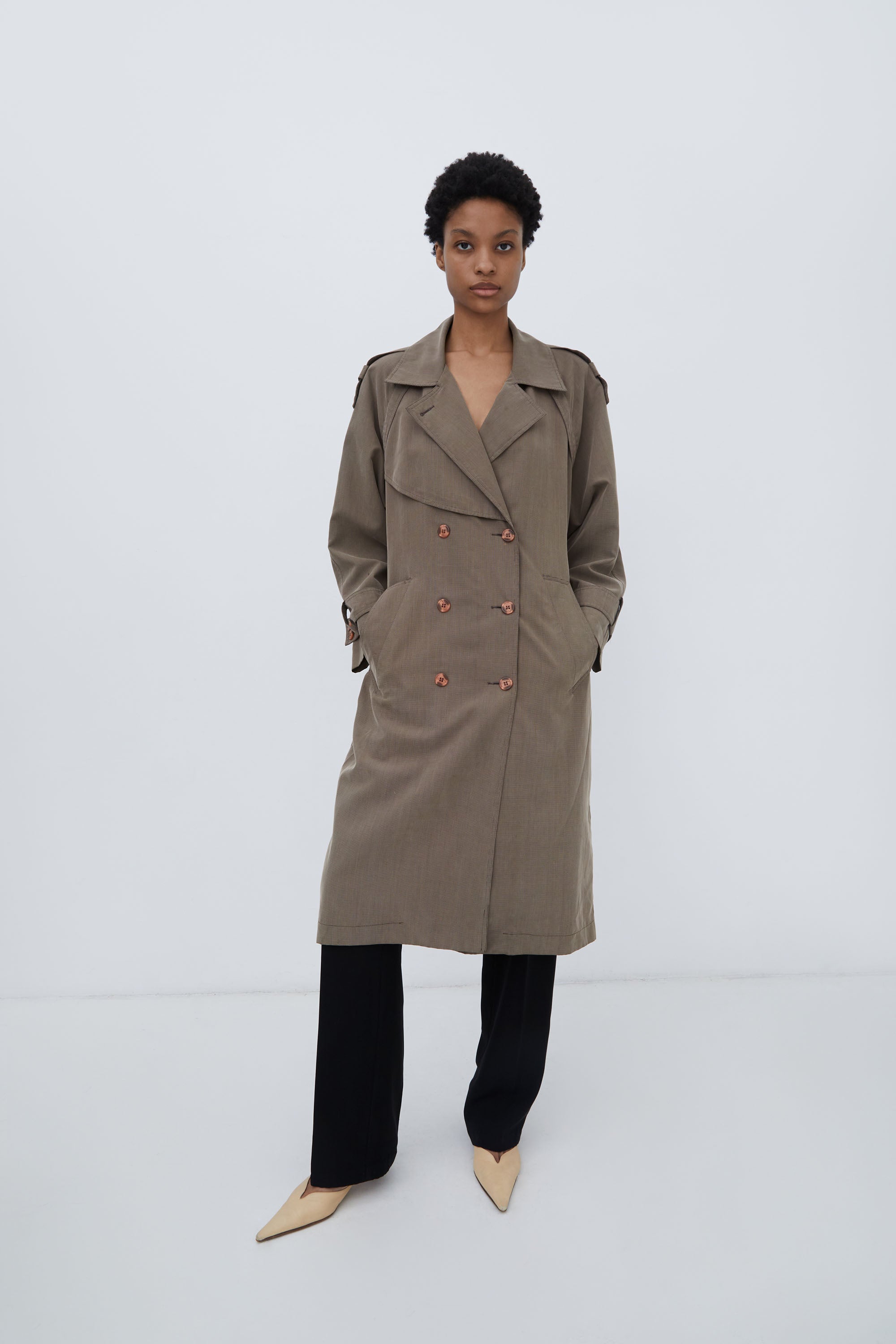 MODAL TRENCH COAT