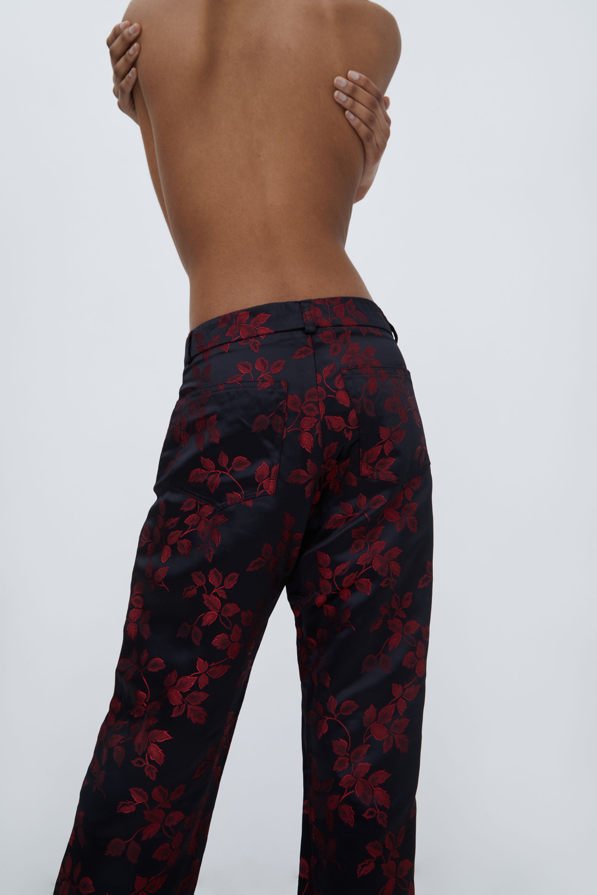 ACACIA SATIN TROUSER